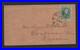 Us 1862 CIVIL War Confederate Cover Franked Scott #1 Tied Tudor Jan. 24, 1864