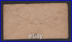 Us 1862 CIVIL War Confederate States Scott #7 Imperf Pair Tied Chester, Pa