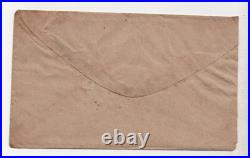 Us 1863 CIVIL War Confederate Cover Franked Pair Scott #6 Richmond, Va