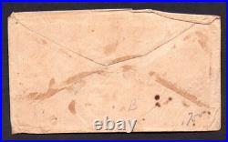 Us 1863 CIVIL War Cover Confederate Scott #12 Tied Dalton, Ga. To South Carolina