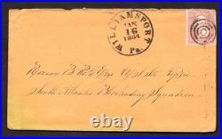 Us 1864 CIVIL War Cover Addressed To The South Atlantic Blockade
