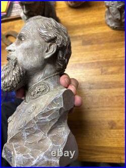 Vanmark Civil War Confederate General Nathan Bedford Forrest Bust Statue Figure