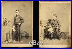 Very Rare Cabinet Cards Sons of Civil War Confederate General William Mahone