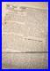 Vicksburg 1863 Confederate Newspaper on WallPaper Civil War Early Reprint