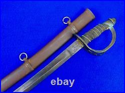 Vintage Aged Replica of US Civil War Confederate Child's Sword with Scabbard