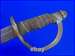 Vintage Aged Replica of US Civil War Confederate Child's Sword with Scabbard