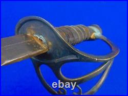 Vintage Aged Replica of US Civil War Confederate Child's Sword with Scabbard