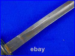 Vintage Aged Replica of US Civil War Confederate Child's Sword with Scabbard