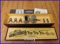 Vintage Britains American Civil War Confederate Gun Limber & Crew Set #8874 NRFB