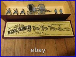 Vintage Britains American Civil War Confederate Gun Limber & Crew Set #8874 NRFB