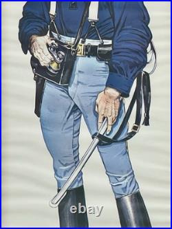 Vintage CHARLES Rodgers Civil War Confederate Soldier 4 Art Prints Wood Framed Vintage CHARLES Rodgers Civil War Confederate Soldier 4 Art Prints Wood Framed