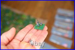 Vintage Civil War Confederate US Soldiers Hand Painted Toy Soldiers Diorama WWII