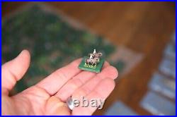 Vintage Civil War Confederate US Soldiers Hand Painted Toy Soldiers Diorama WWII