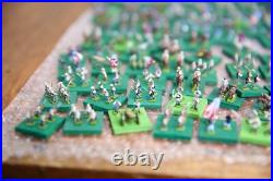 Vintage Civil War Confederate US Soldiers Hand Painted Toy Soldiers Diorama WWII