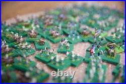 Vintage Civil War Confederate US Soldiers Hand Painted Toy Soldiers Diorama WWII