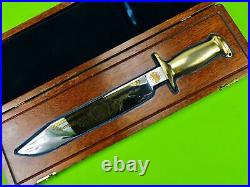 Vintage US German Limited Civil War Commemorative Confederate Large Bowie Knife