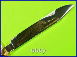 Vintage US German Limited Civil War Commemorative Confederate Large Bowie Knife