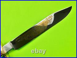 Vintage US German Limited Civil War Commemorative Confederate Large Bowie Knife