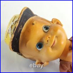 Vtg Rare Effanbee Civil War Confederate Soldier Mickey Doll Antique Americana