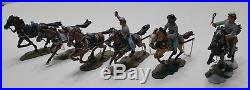 W. Britain Confederate American Civil War Six Horse and riders 17433-C EUC