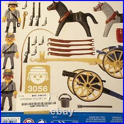 WESTERN CIVIL WAR Confederate Artillery Playmobil 3056