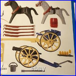 WESTERN CIVIL WAR Confederate Artillery Playmobil 3056