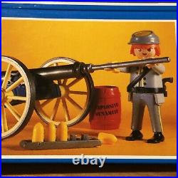 WESTERN CIVIL WAR Confederate Artillery Playmobil 3056