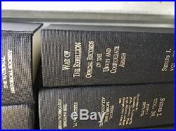 War of the rebellion official records Book Set. Confederate Arms. Civil war 129v