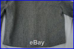 Waterbury CSA Civil War Confederate Soldier Grey Uniform Coat reenactor 44 Large