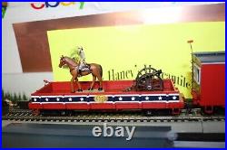 Working Lighted Hawthorne Village 10 Pc. Bachmann Civil War Confederate Express