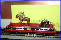 Working Lighted Hawthorne Village 10 Pc. Bachmann Civil War Confederate Express